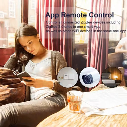 ZigBee 30 Smart Hub Gateway For Alexa And Google Assistant 4