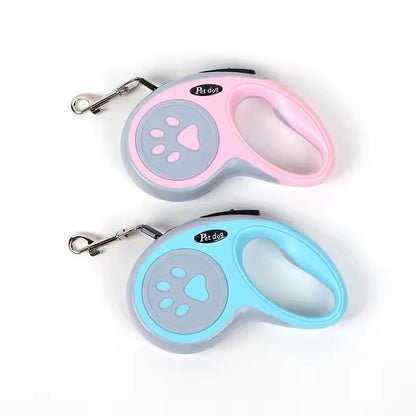Retractable Nylon Dog Leash For Small Pets  3m Or 5m Length 1