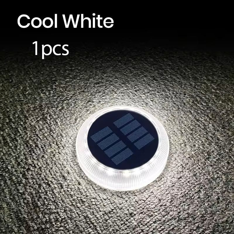 Solar LED Step Light For Outdoor Stairs And Pathways  Waterproof IP68 6