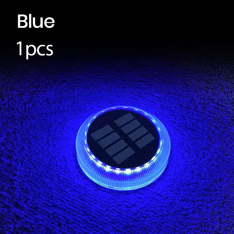 Solar LED Step Light For Outdoor Stairs And Pathways  Waterproof IP68 7
