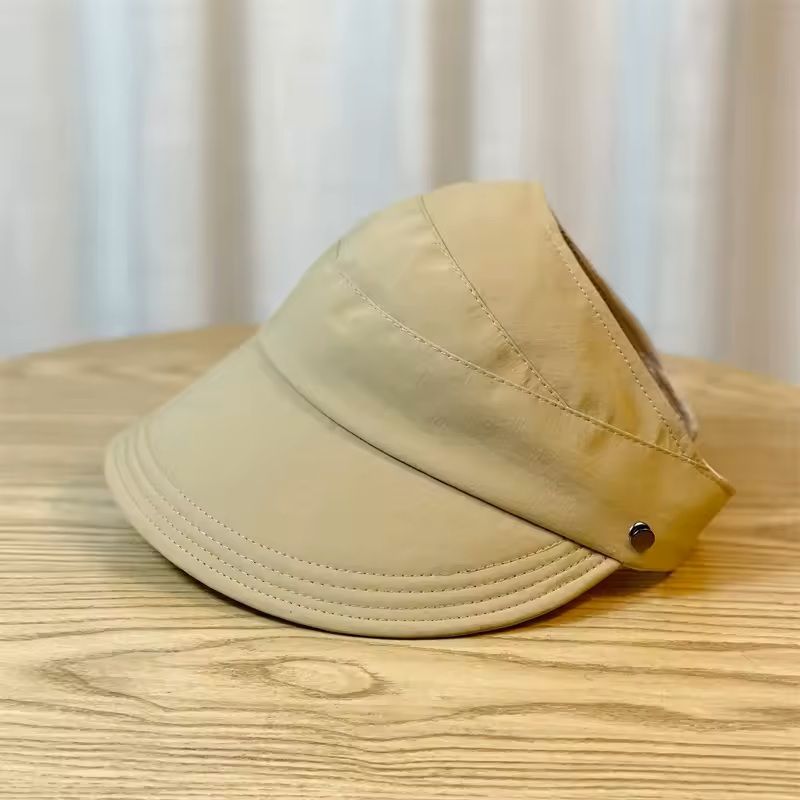 Womens Foldable Wide Brim Sun Hat For Summer UV Protection 5