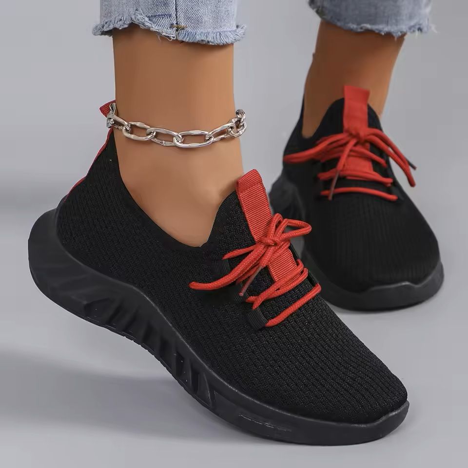 Womens Breathable Mesh Flat Shoes For Summer Walking And Casual Wear 13