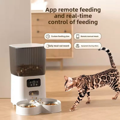 5L Smart Automatic Pet Feeder With Timer WiFi And Camera Options 2