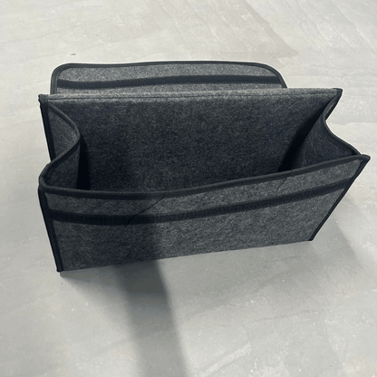 Felt Car Trunk Organizer With Anti Slip Compartments For Tool And Accessory Storage 2