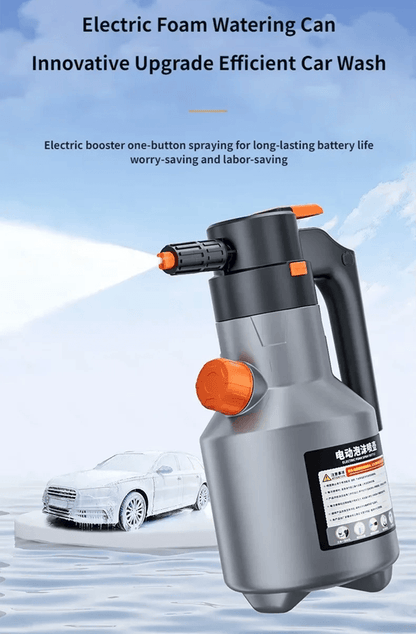 2L Electric Foam Sprayer For Car Wash With Motorized Snow Foam Cannon Function 2