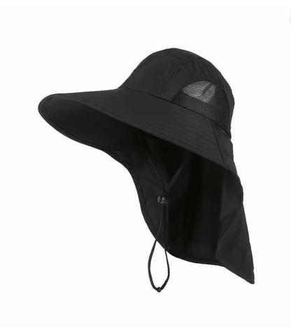Quick Dry Sun Protection Fishing Hat With Neck Cover For Outdoor Hiking And Travel 2