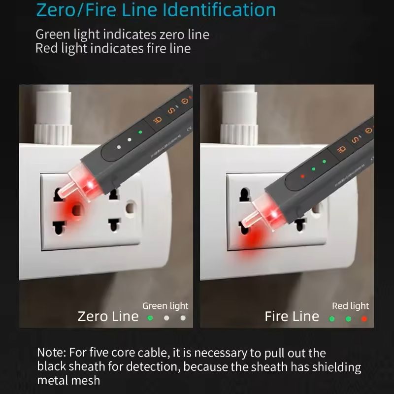 Mini Electric Voltage Tester Pen  Non Contact Wireless Circuit Detector 5