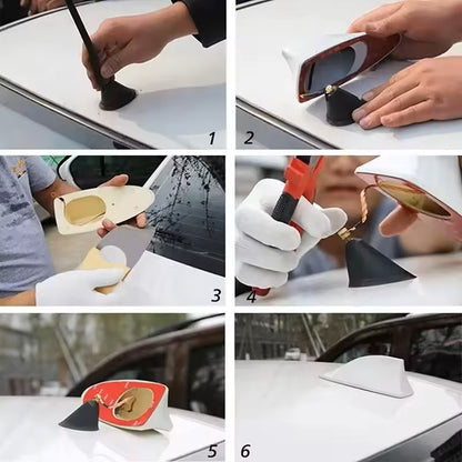 Shark Fin Car Radio Antenna  FM Signal Replacement For All Vehicles 1