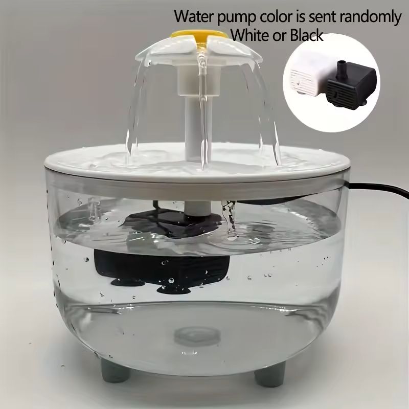 USB Electric Pet Water Fountain With Filter For Cats And Small Pets 7
