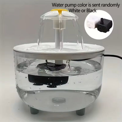 USB Electric Pet Water Fountain With Filter For Cats And Small Pets 7