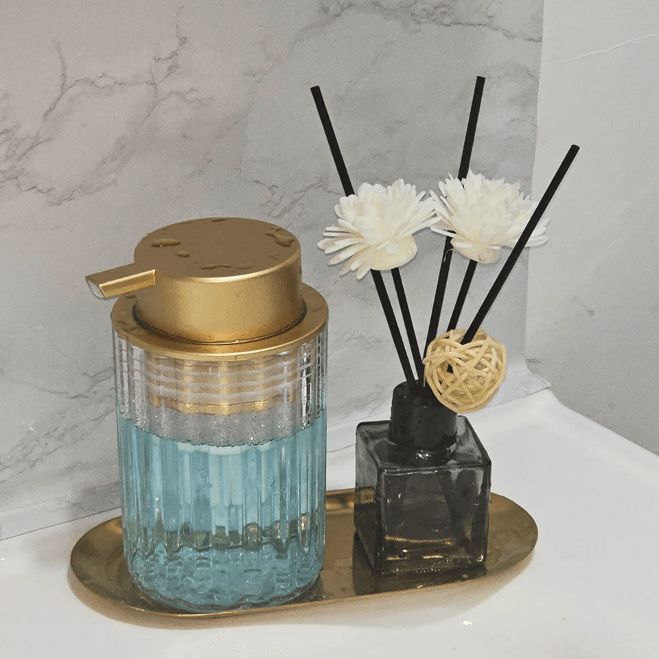 Hand Foaming Soap Dispenser Bottle For Bathroom Or Kitchen Countertops 1