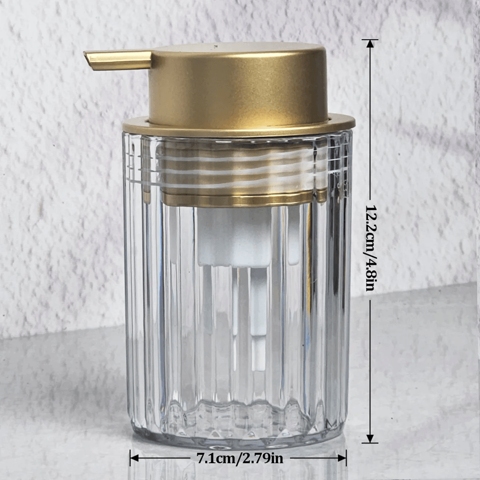 Hand Foaming Soap Dispenser Bottle For Bathroom Or Kitchen Countertops 3