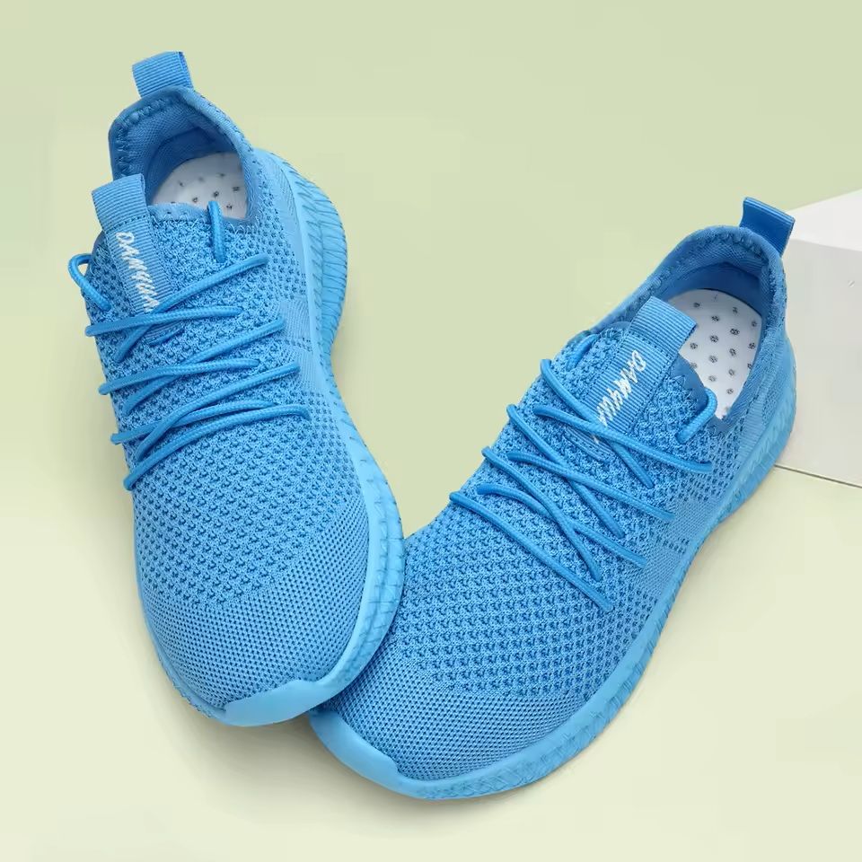 Women Casual Mesh Sneakers Comfortable Walking Flat Shoes