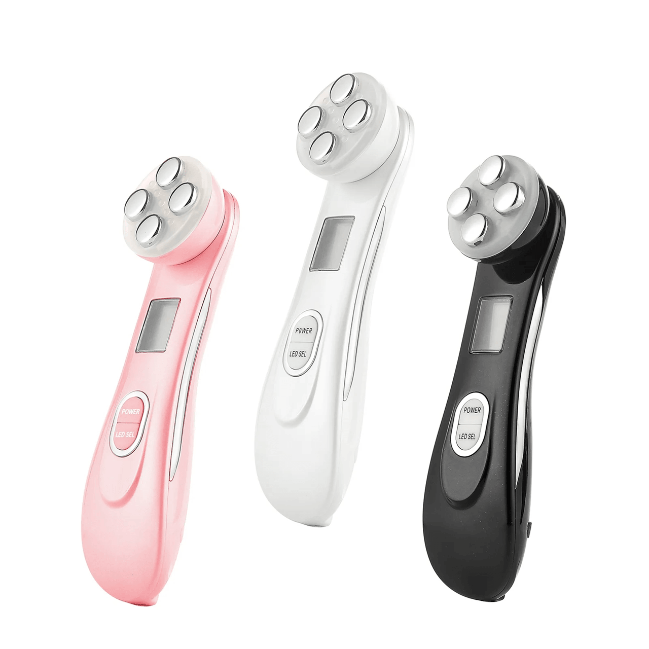 5 in 1 RF EMS Face Massager with LED Therapy for Skin Lifting and Anti Aging