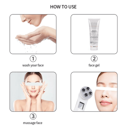 5 In 1 RF EMS Face Massager With LED Therapy For Skin Lifting And Anti Aging 5