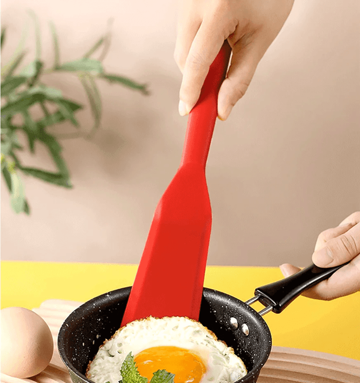Non Stick Silicone Frying Spatula For Pancakes Eggs And Baking 1