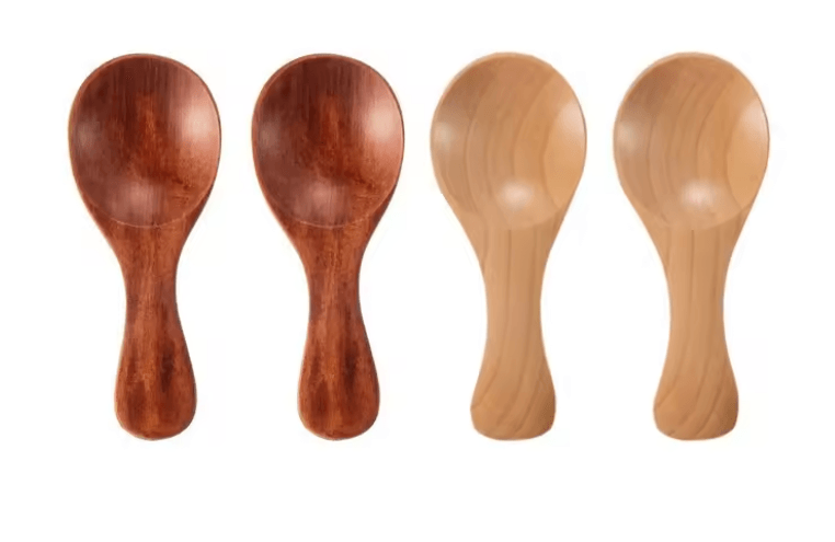 Mini Wooden Spoons Set For Spices Sugar Tea And Coffee 8