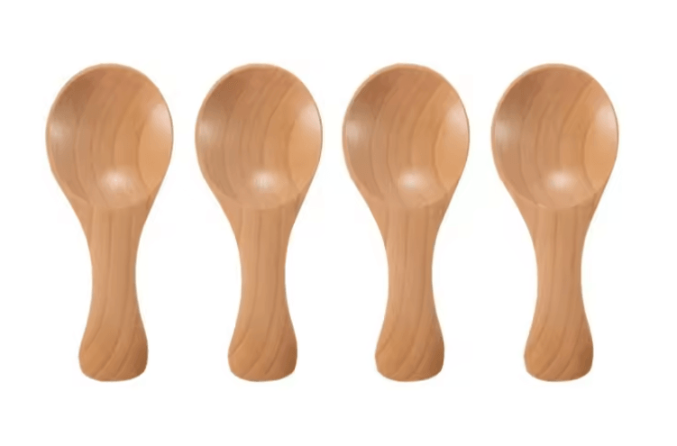 Mini Wooden Spoons Set For Spices Sugar Tea And Coffee 7