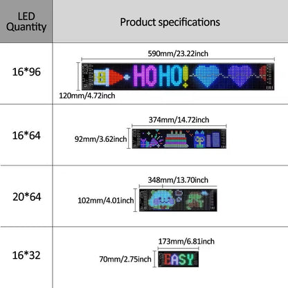 Programmable LED Sign Display For Car Or Storefront Use 1
