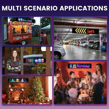 Programmable LED Sign Display For Car Or Storefront Use 2