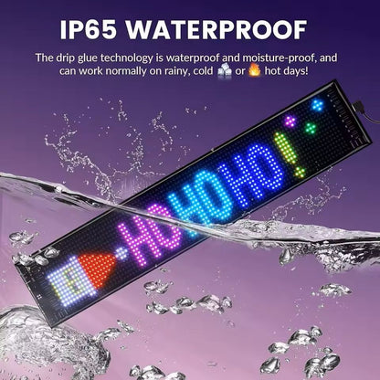 Programmable LED Sign Display For Car Or Storefront Use 4