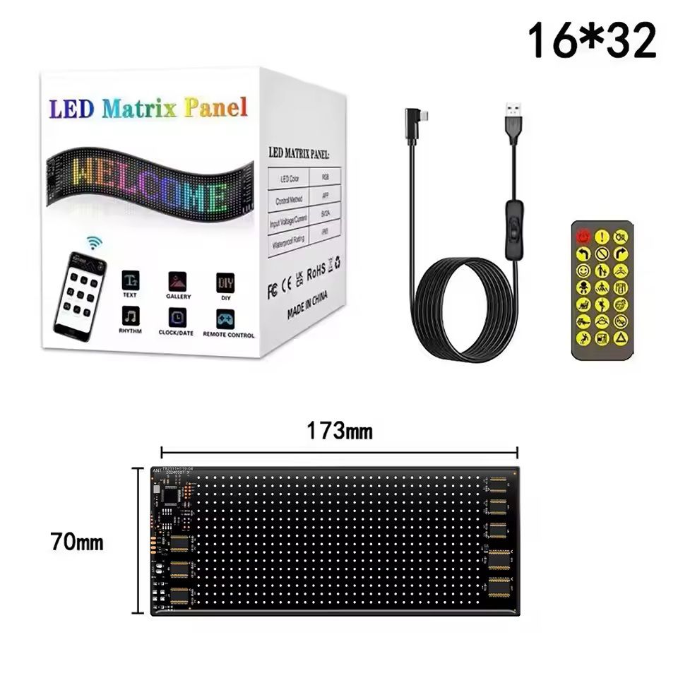 Programmable LED Sign Display For Car Or Storefront Use 6