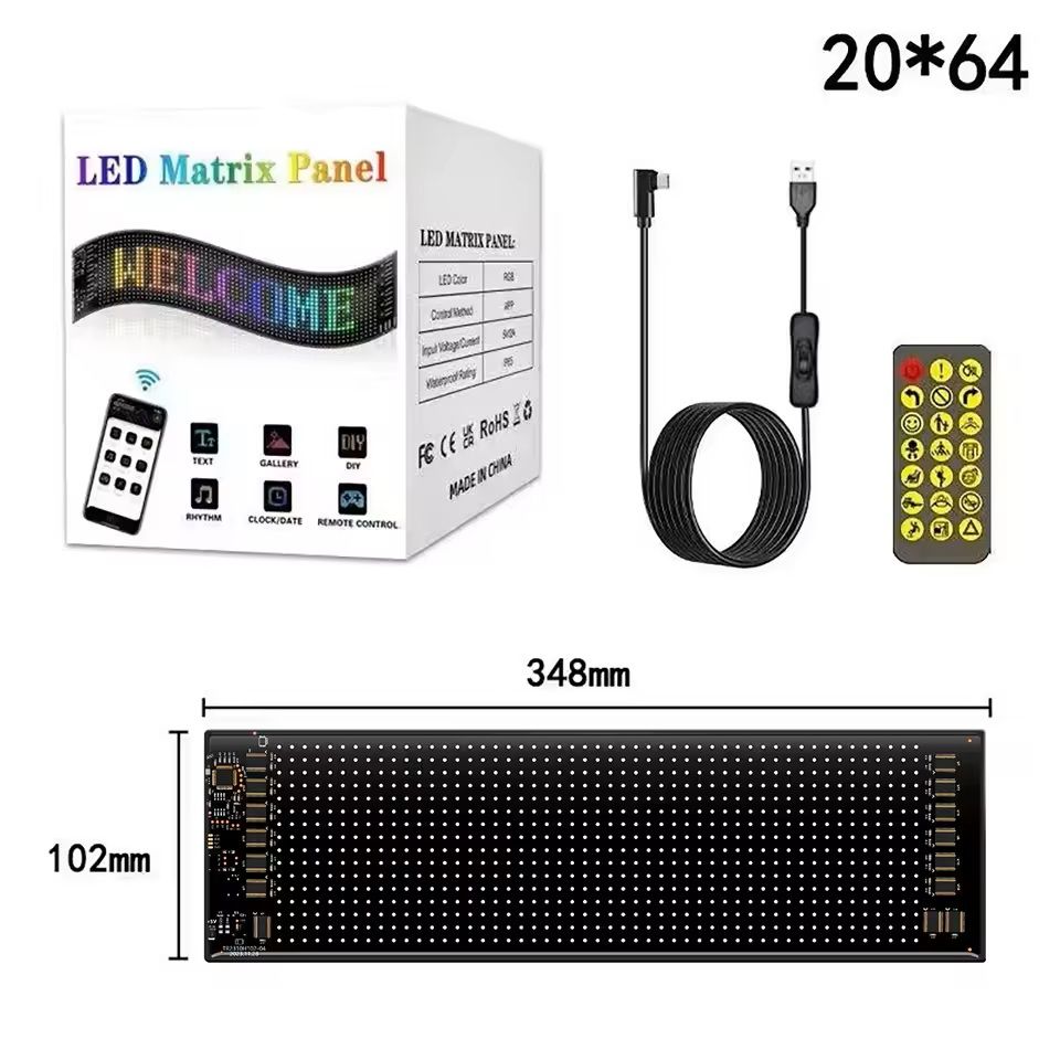 Programmable LED Sign Display For Car Or Storefront Use 8