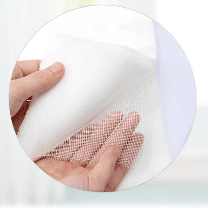 100 Pack Disposable Soft Gauze Facial Masks For Spa And Skin Care 1