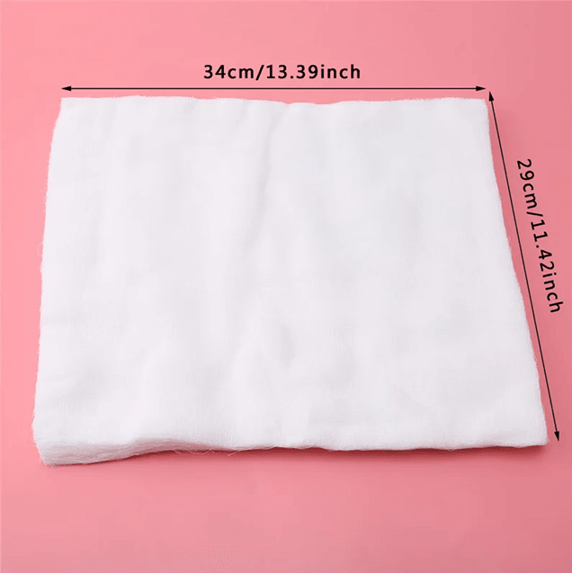 100 Pack Disposable Soft Gauze Facial Masks For Spa And Skin Care 2