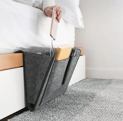 Felt Bedside Storage Organizer for Dorms, Sofas & Small Spaces