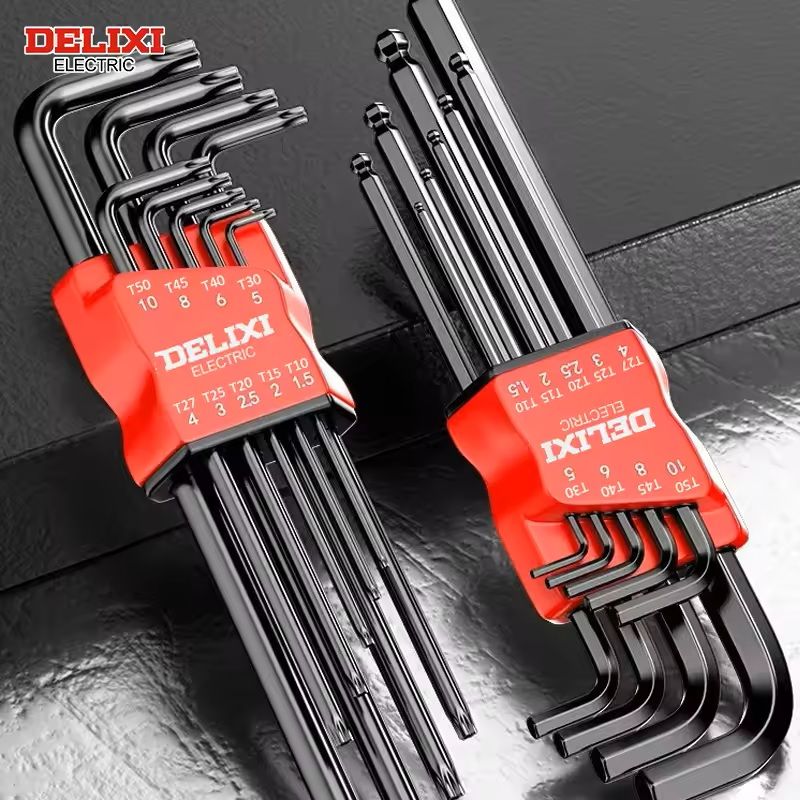 Hex Key Wrench Set With Torque Sleeve For Motorcycles And Bicycles 5