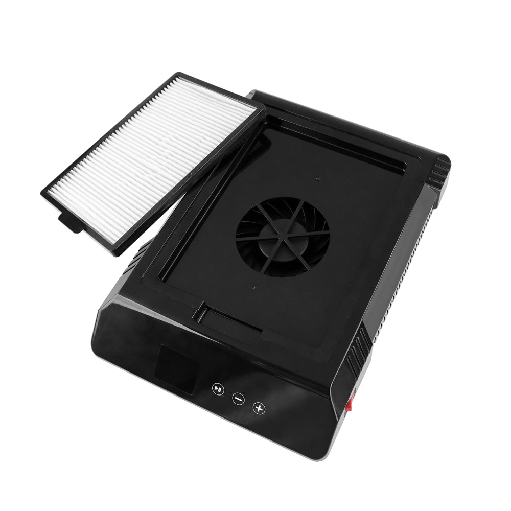 Wireless High Power Strong Suction Nail Dust Collector Vacuum Rechargeable Nail Dust Cleaner 3