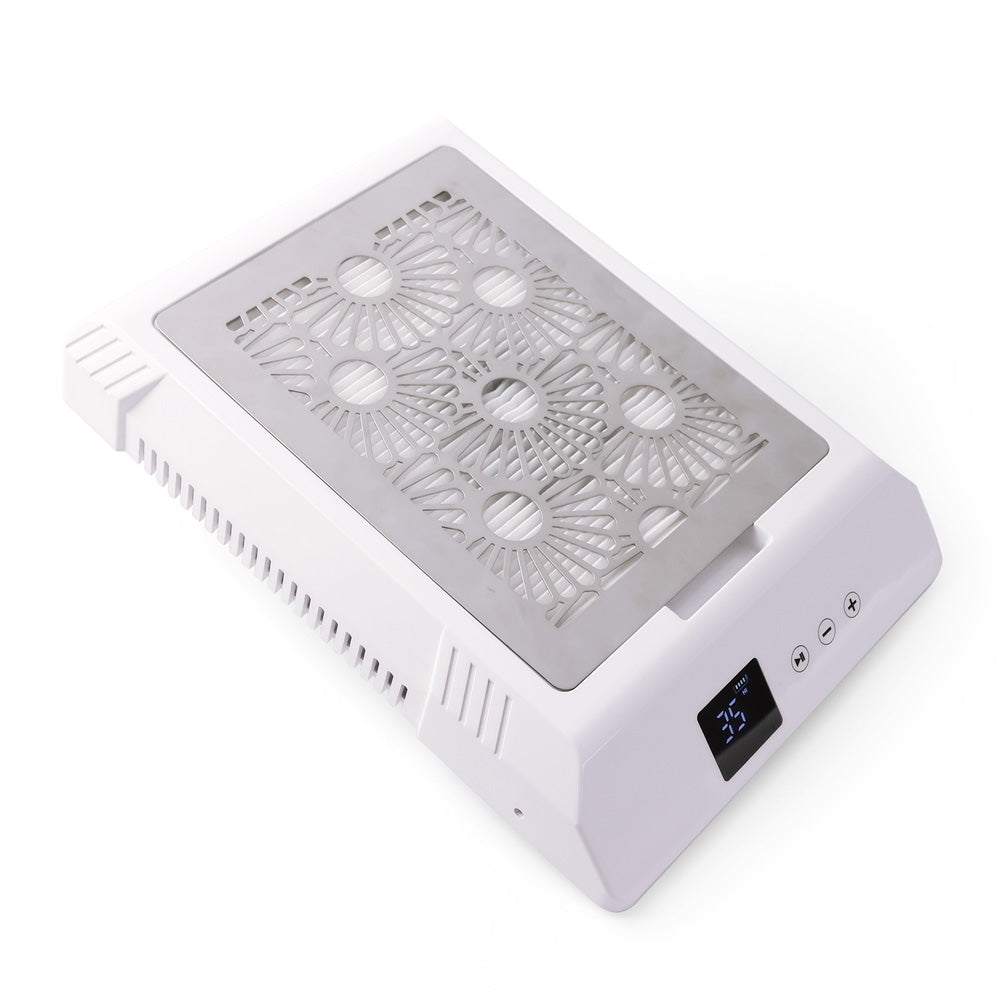 Wireless High Power Strong Suction Nail Dust Collector Vacuum Rechargeable Nail Dust Cleaner 4