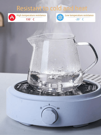 600ml Pour Over Coffee Maker Set  Glass Carafe And Reusable Filter For Home And Office Brewing 3
