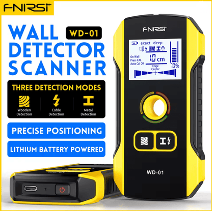 FNIRSI Wall Scanner With Positioning Hole  Live Wire Metal And Stud Detector For Accurate Wall Scan 3