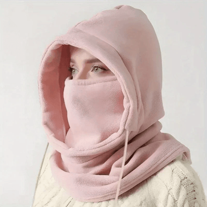 Winter Hooded Balaclava Scarf  Warm Fleece Neck Gaiter For Skiing Cycling And Cold Weather Protecti 3