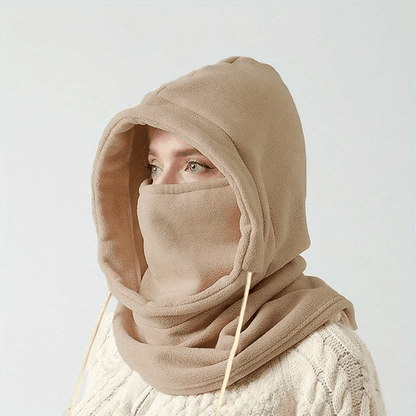 Winter Hooded Balaclava Scarf  Warm Fleece Neck Gaiter For Skiing Cycling And Cold Weather Protecti 4