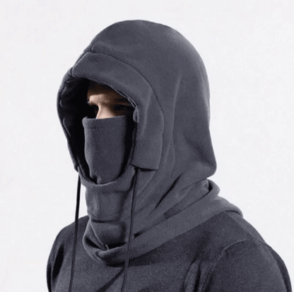 Winter Hooded Balaclava Scarf  Warm Fleece Neck Gaiter For Skiing Cycling And Cold Weather Protecti 2