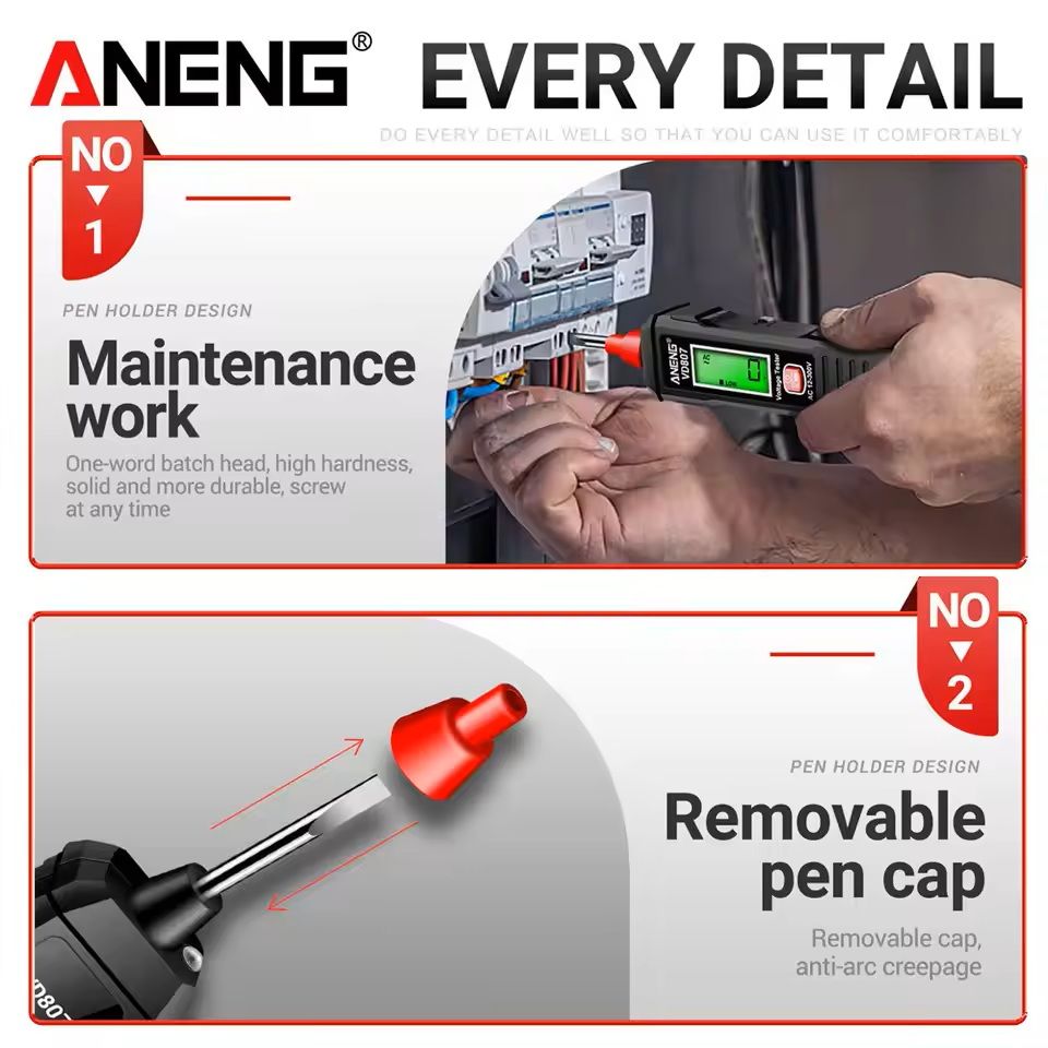 Smart Non Contact Electric Wire Tester Pen 5