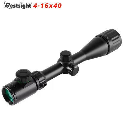 Long Range Rifle Scope With Red And Green Illumination 5