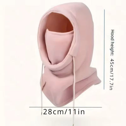 Winter Hooded Neck Gaiter For Cold Weather Protection 1