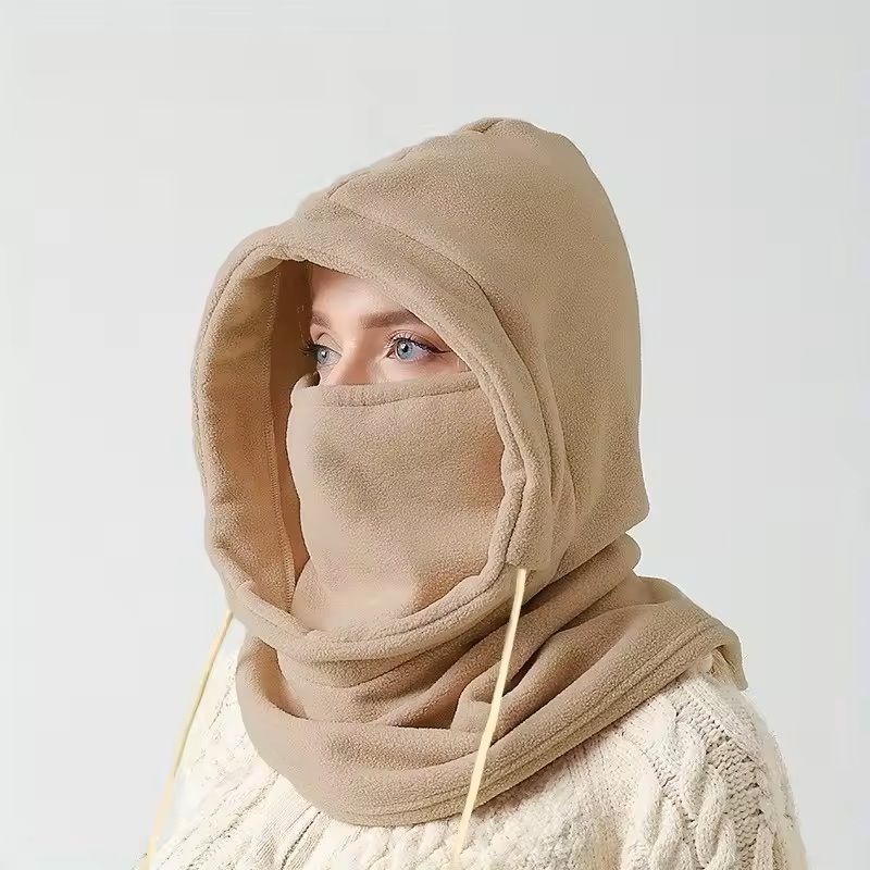 Winter Hooded Neck Gaiter For Cold Weather Protection 8