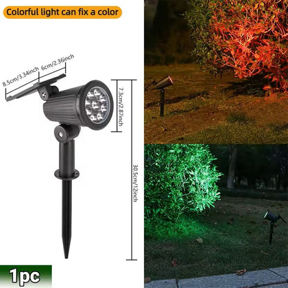 RGB Solar Spot Lights For Outdoor Garden And Landscape 5