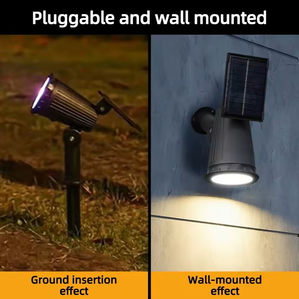 RGB Solar Spot Lights For Outdoor Garden And Landscape 4