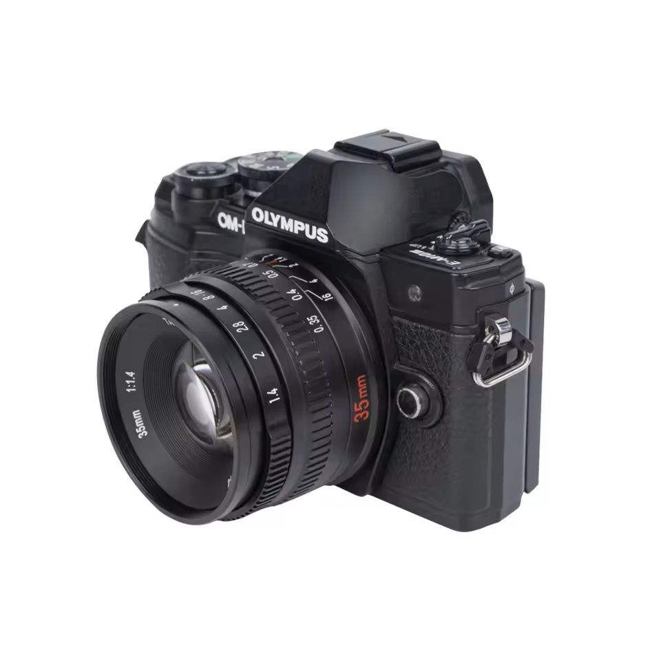 35mm F14 Prime Camera Lens For Sony Fujifilm Nikon Canon Mirrorless 6