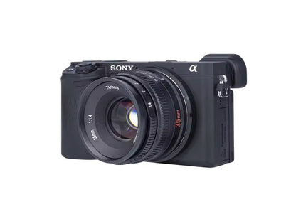 35mm F14 Prime Camera Lens For Sony Fujifilm Nikon Canon Mirrorless 7