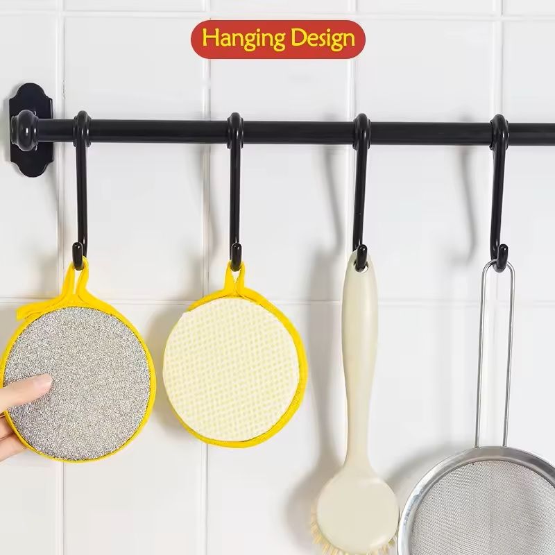 DoubleSided Dishwashing Sponges 5 Pack For Kitchen Cleaning 1