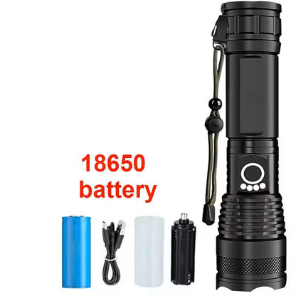 High Power Rechargeable LED Tactical Flashlight 7