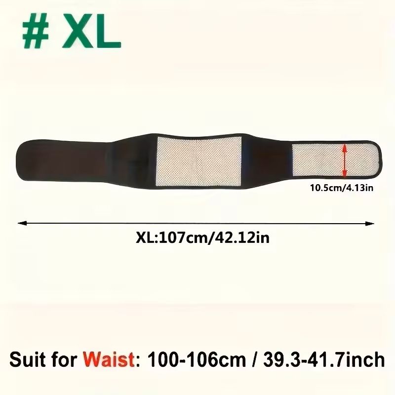 Adjustable Magnetic Therapy Waist Support Belt 4