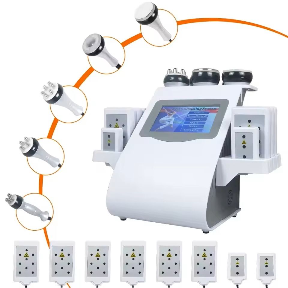 6in1 Professional Body Sculpting Cavitation Machine With 40K Ultrasound And RF 2
